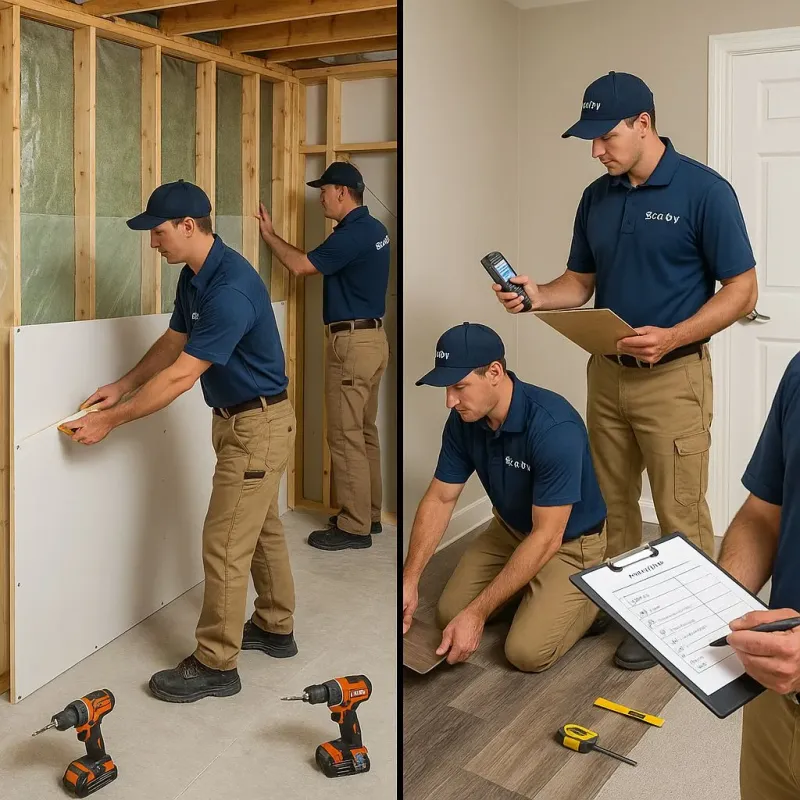 Repairs and Reconstruction process in Fulton County, NY